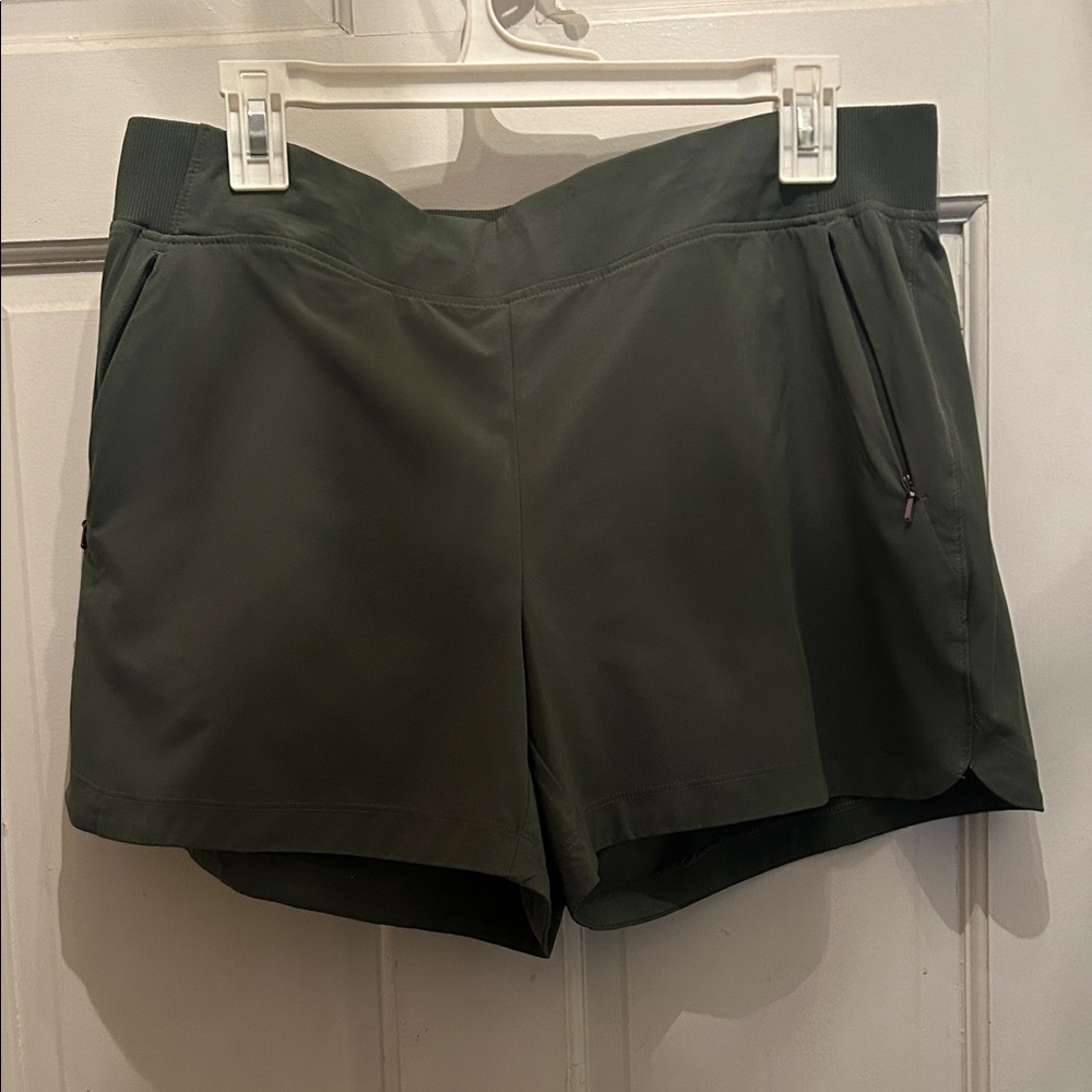 CALIA by Carrie Underwood Dark Green Athletic Shorts